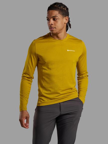 Montane Dart Long Sleeve T-Shirt, Ginkgo Gold