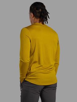 Montane Dart Long Sleeve T-Shirt - view 2, Ginkgo Gold