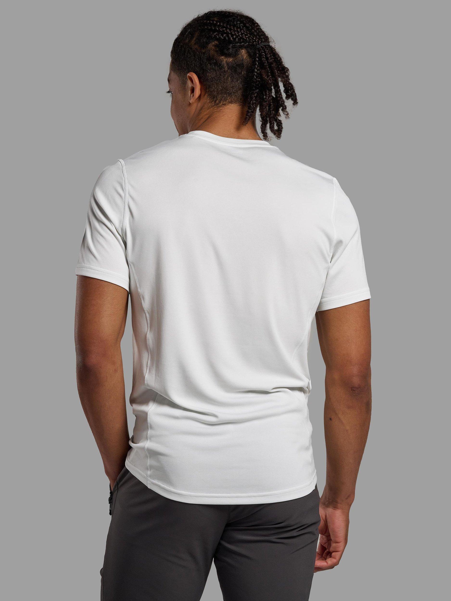 Product image 2 of 3, which shows Montane Dart Short Sleeve T-Shirt, Powder, XS