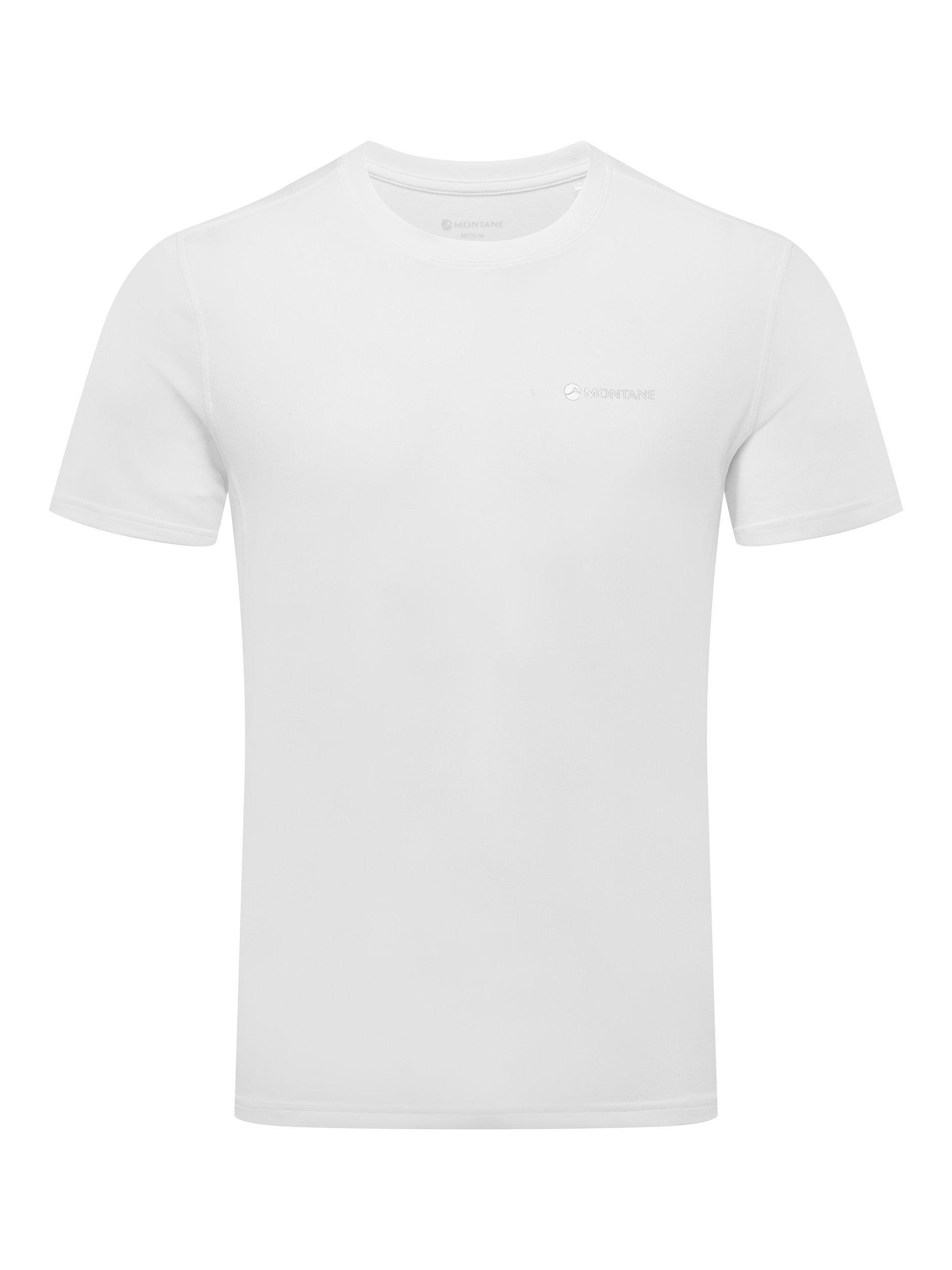 Product image 3 of 3, which shows Montane Dart Short Sleeve T-Shirt, Powder, XS
