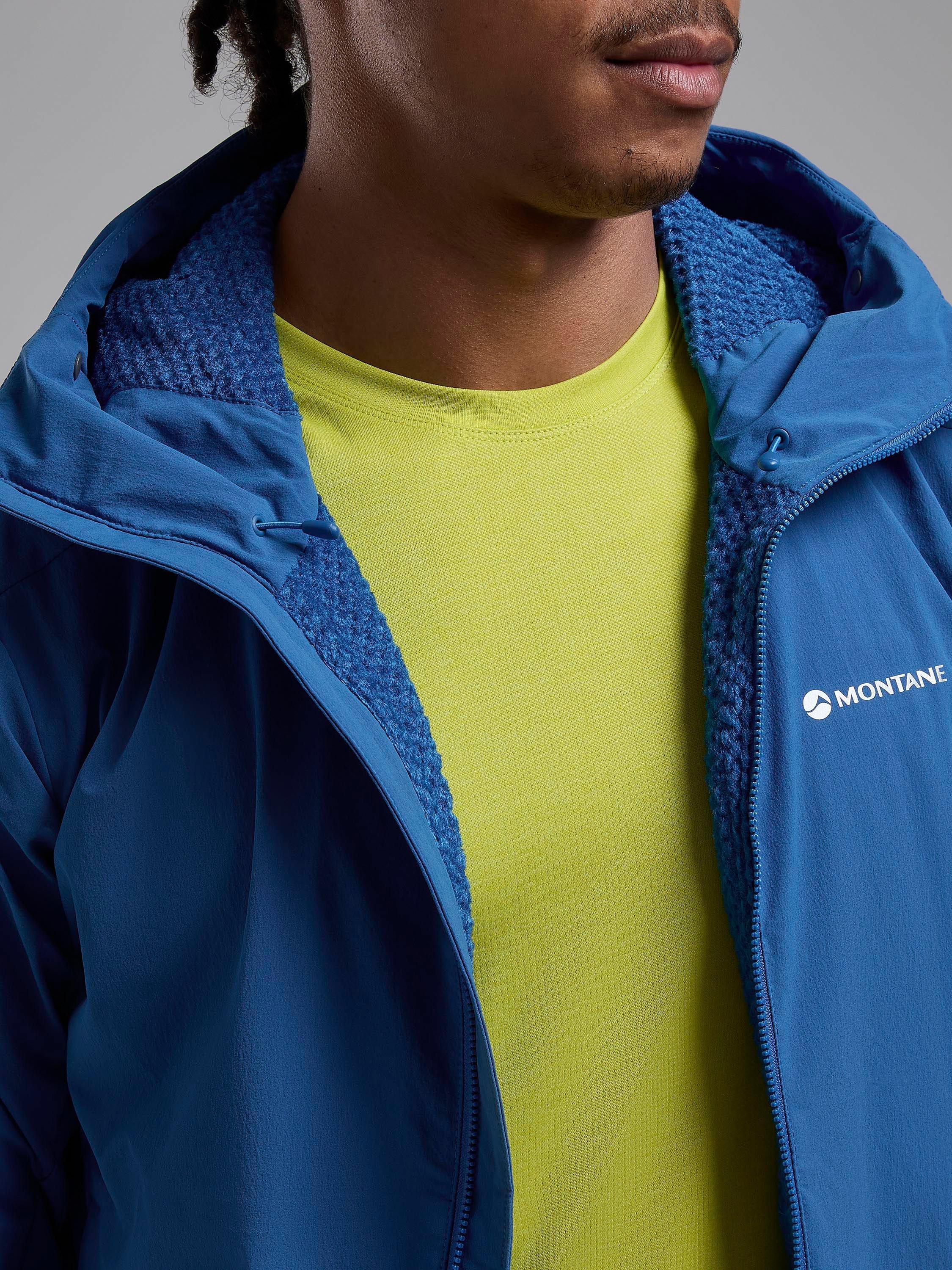 Product image 11 of 11, which shows Montane Khamsin Hoodie, Neptune Blue, S