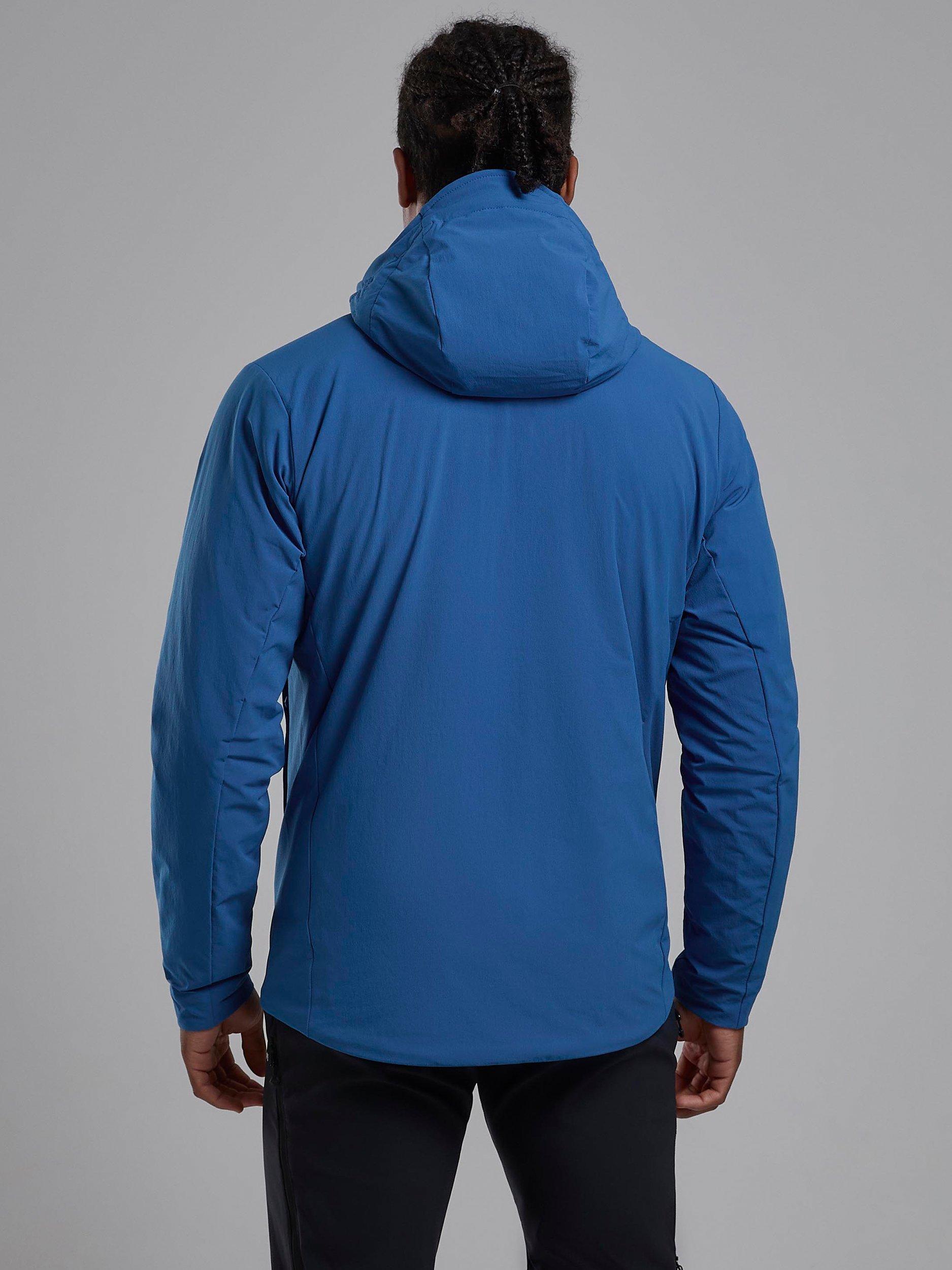 Product image 2 of 11, which shows Montane Khamsin Hoodie, Neptune Blue, S