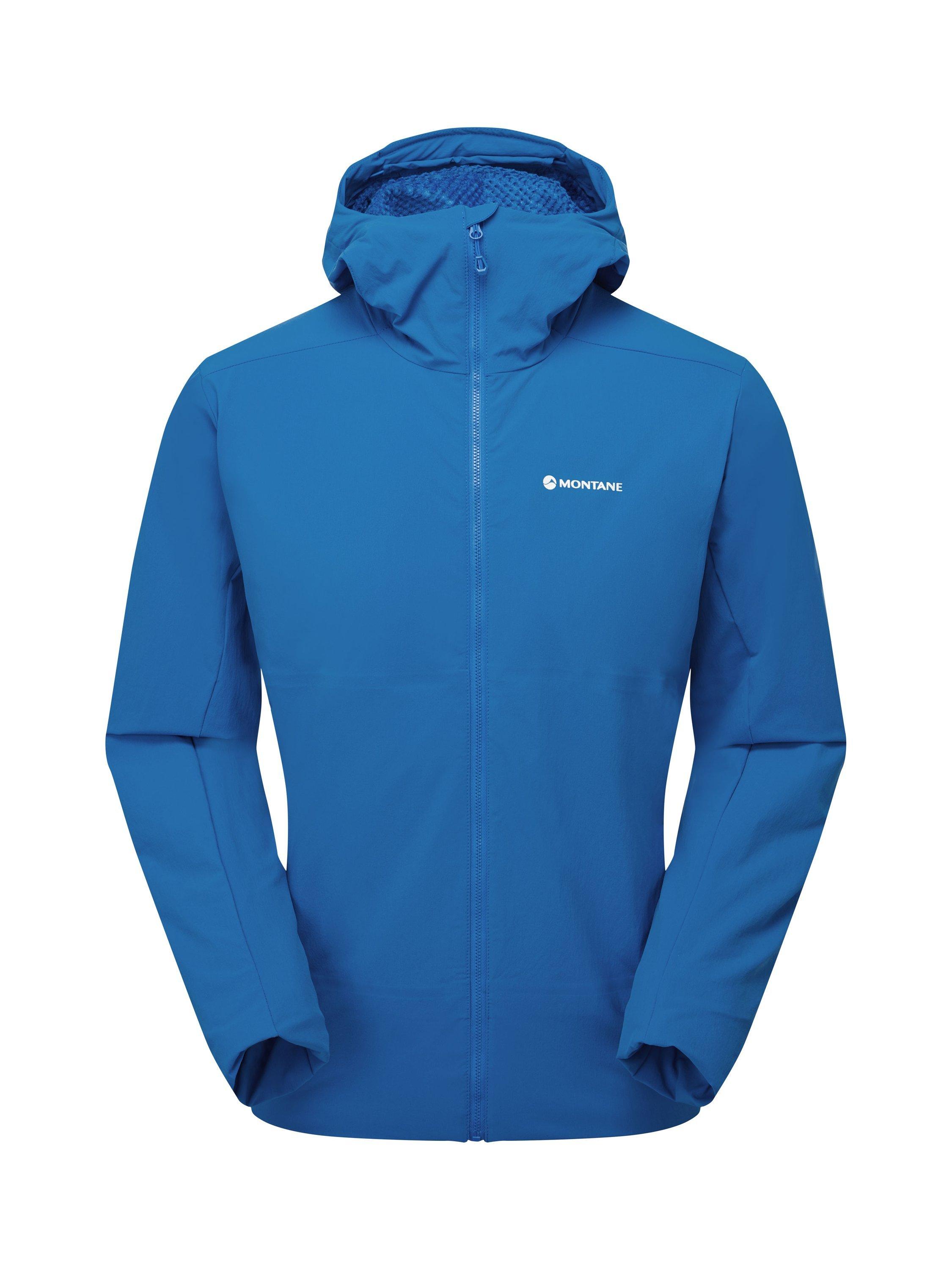 Product image 3 of 11, which shows Montane Khamsin Hoodie, Neptune Blue, S