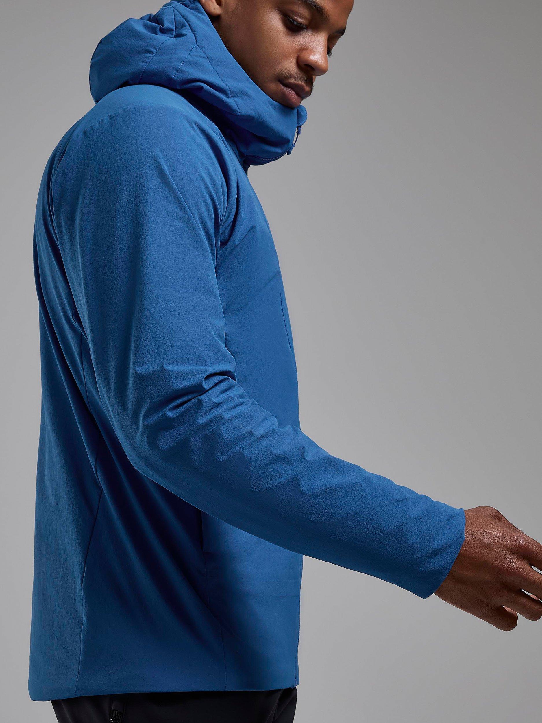 Product image 5 of 11, which shows Montane Khamsin Hoodie, Neptune Blue, S
