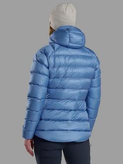 Montane Women's Anti Freeze XT Hooded Down Jacket - view 2, Cornflower