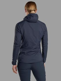 Montane Women's Sirocco Featherlite Air Fabric Hoodie - view 2, Eclipse Blue