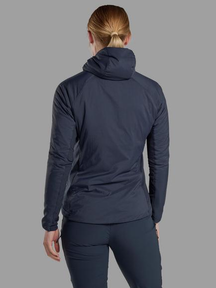 Montane Women's Sirocco Featherlite Air Fabric Hoodie - view 2, Eclipse Blue