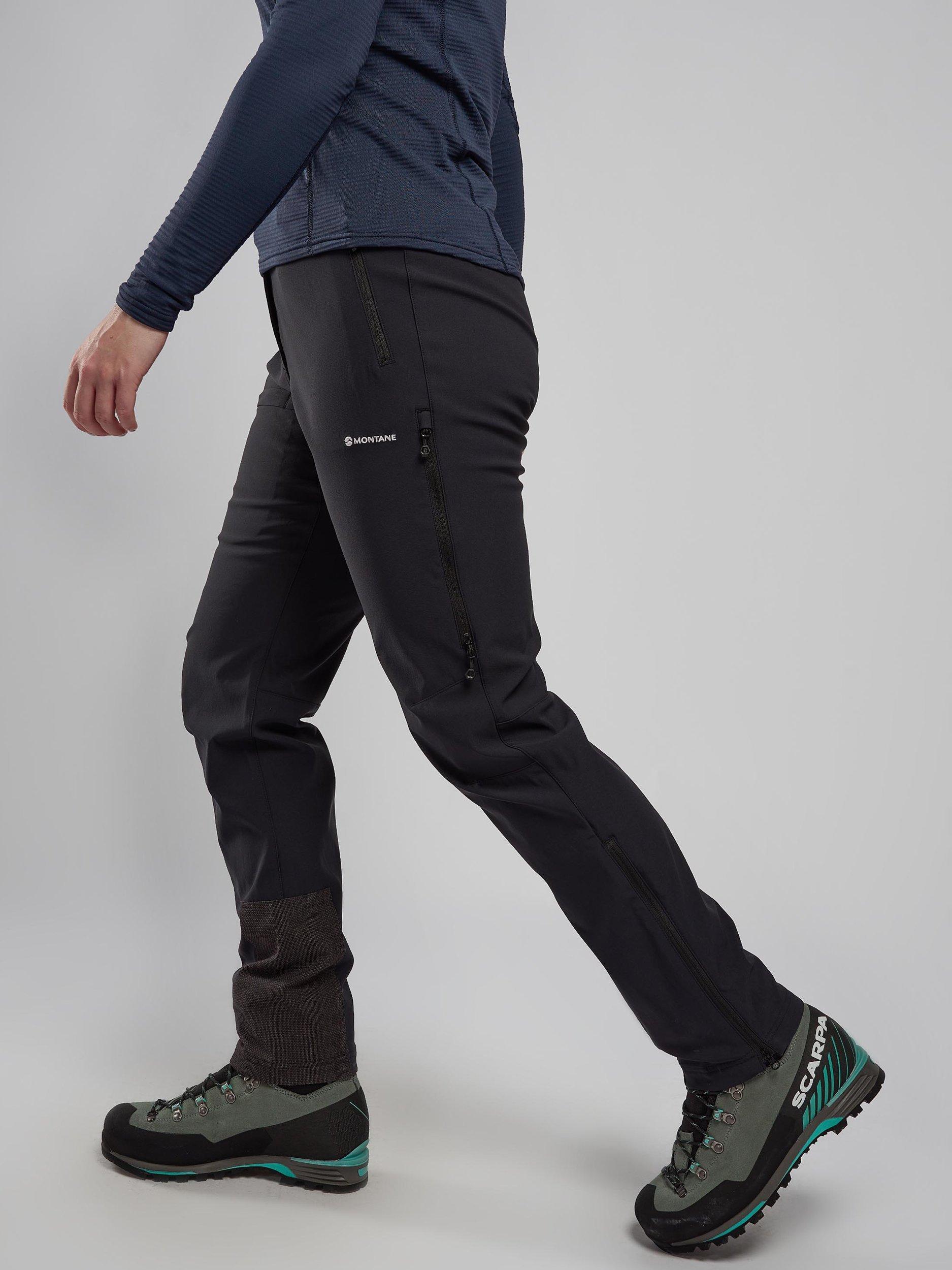 Product image 4 of 11, which shows Montane Women's Terra Stretch XT Trousers, Black, 8R