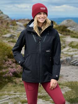 ACAI Rainscape Waterproof & Windproof Hooded Jacket, Black