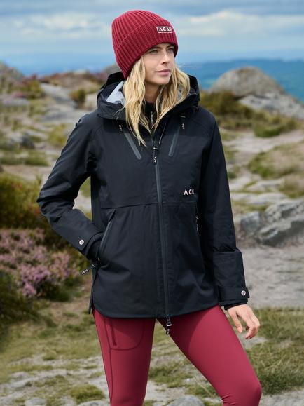 ACAI Rainscape Waterproof & Windproof Hooded Jacket - view 2, Black