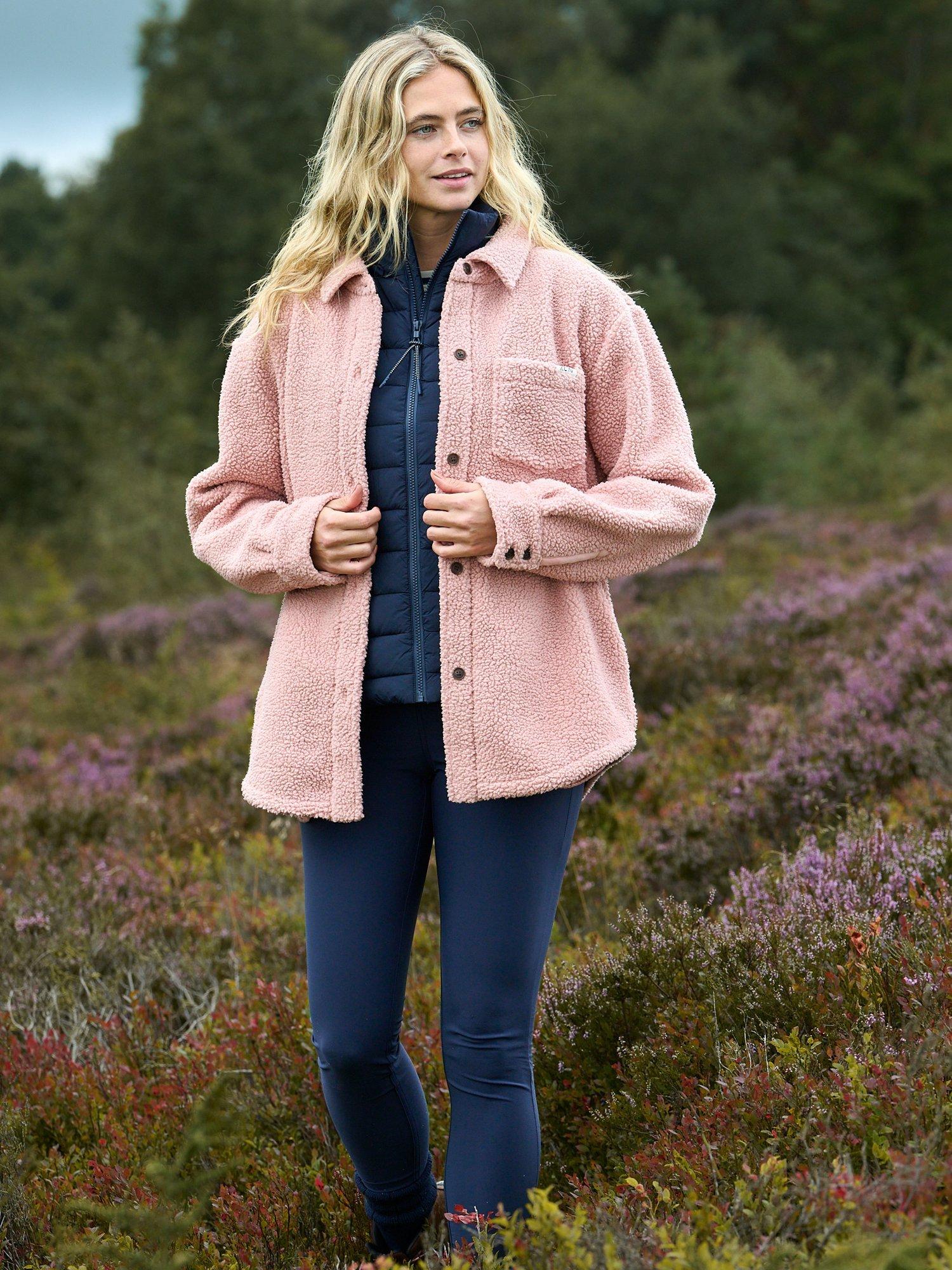 Product image 7 of 7, which shows ACAI Outlander Fleece Shirt, Dusky Pink, 6