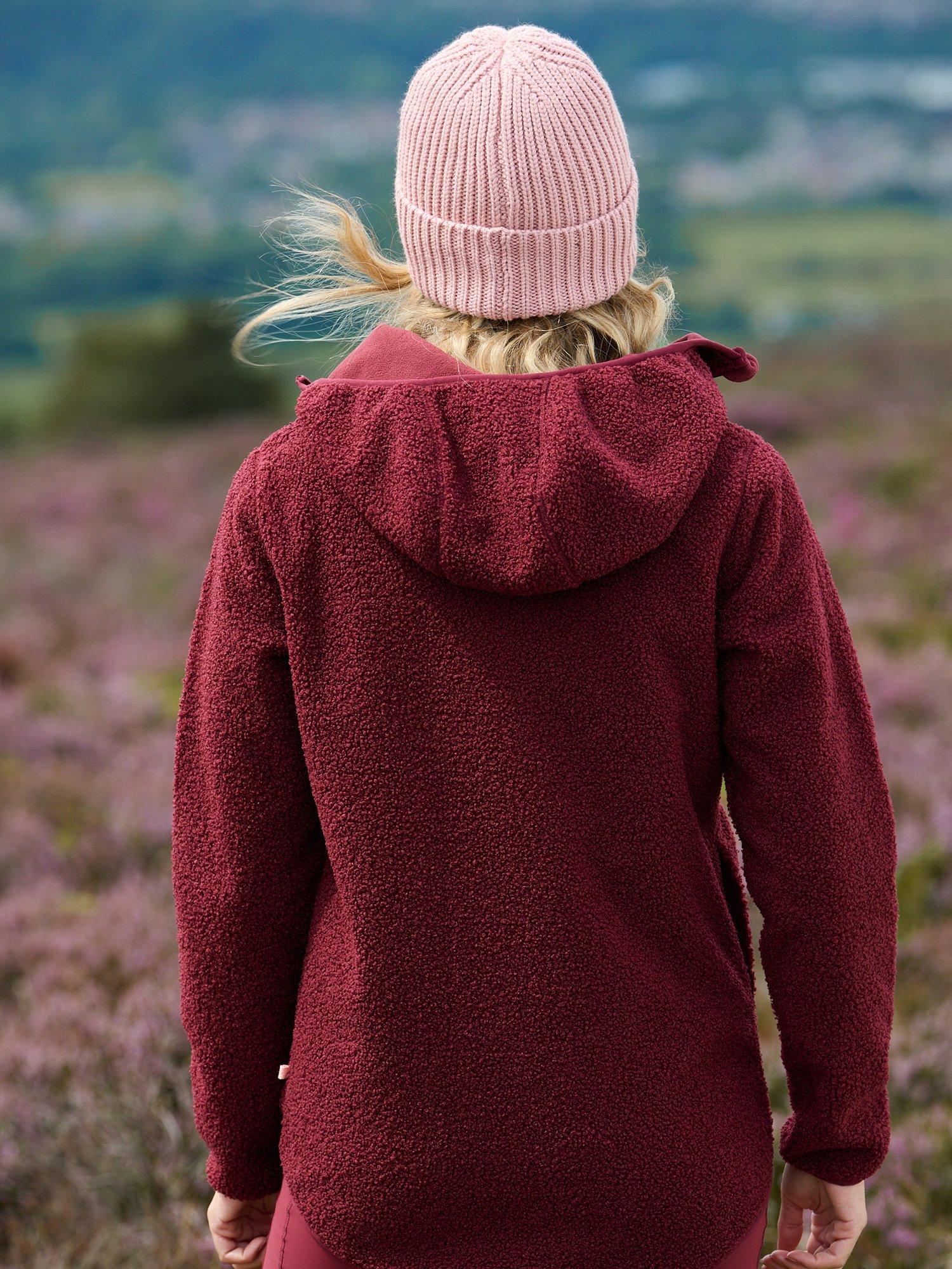 Product image 2 of 4, which shows ACAI Windproof Gale Hooded Fleece , Cabernet, 6