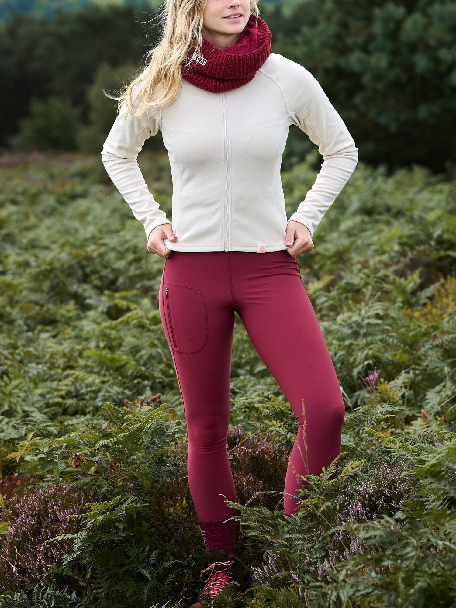 Product image 1 of 5, which shows ACAI Endurasoft Full Zip Top, Off White, 6