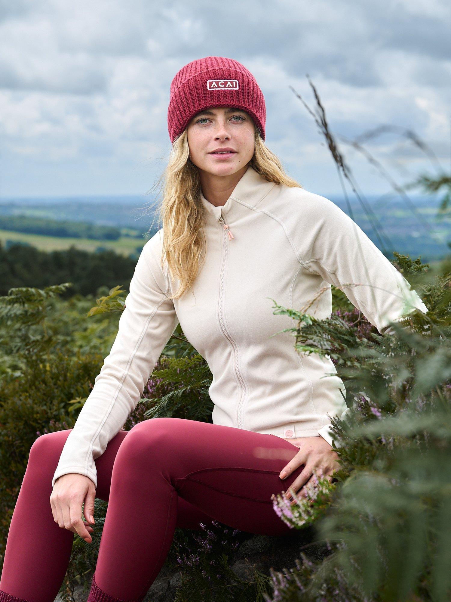 Product image 4 of 5, which shows ACAI Endurasoft Full Zip Top, Off White, 6