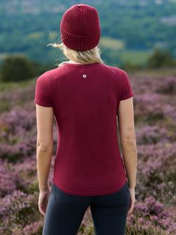 ACAI On The Go Short Sleeve T-Shirt - view 2, Cabernet