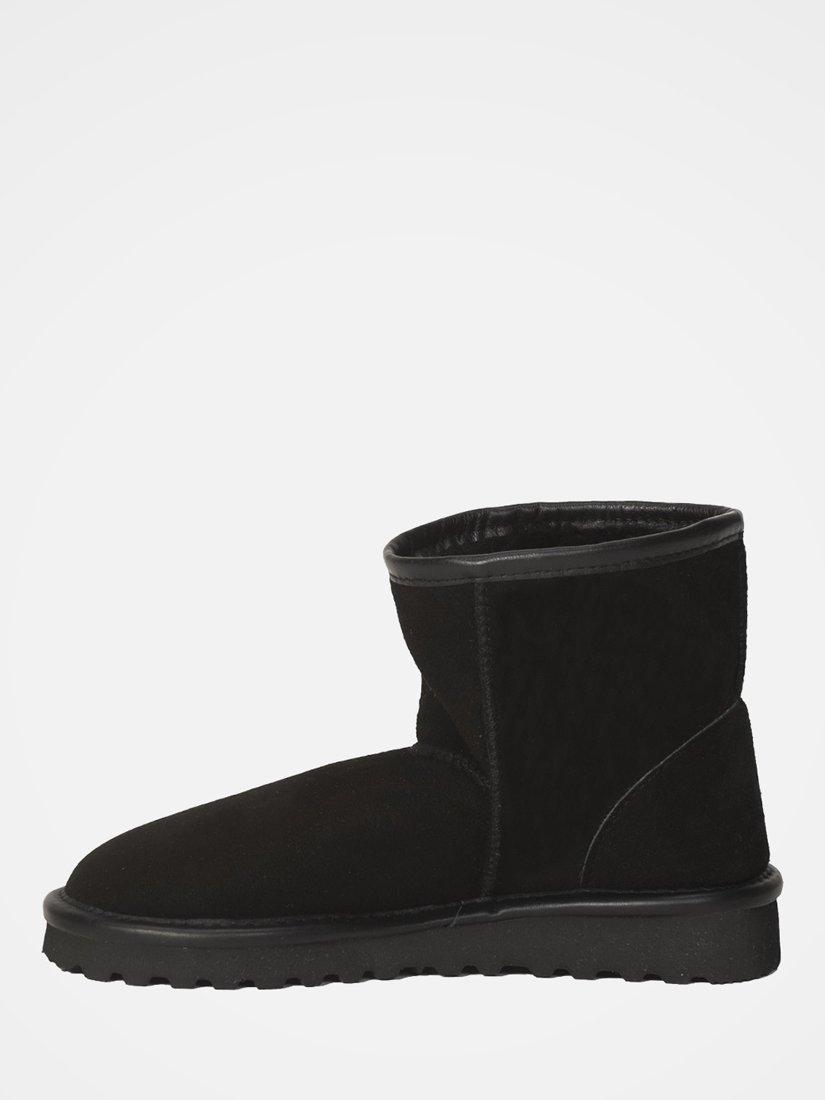 Product image 3 of 4, which shows Celtic & Co. Classic Shortie Sheepskin Boots, Black, 3
