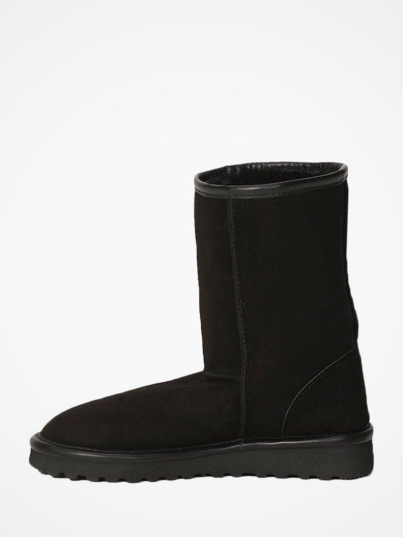 Product image 3 of 4, which shows Celtic & Co. Classic Sheepskin Boots, Black, 3