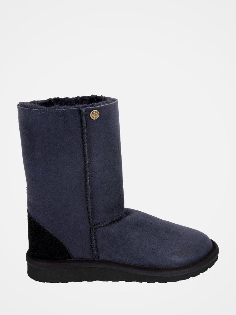 Product image 1 of 4, which shows Celtic & Co. Original Celt Sheepskin Boots, Navy, 3