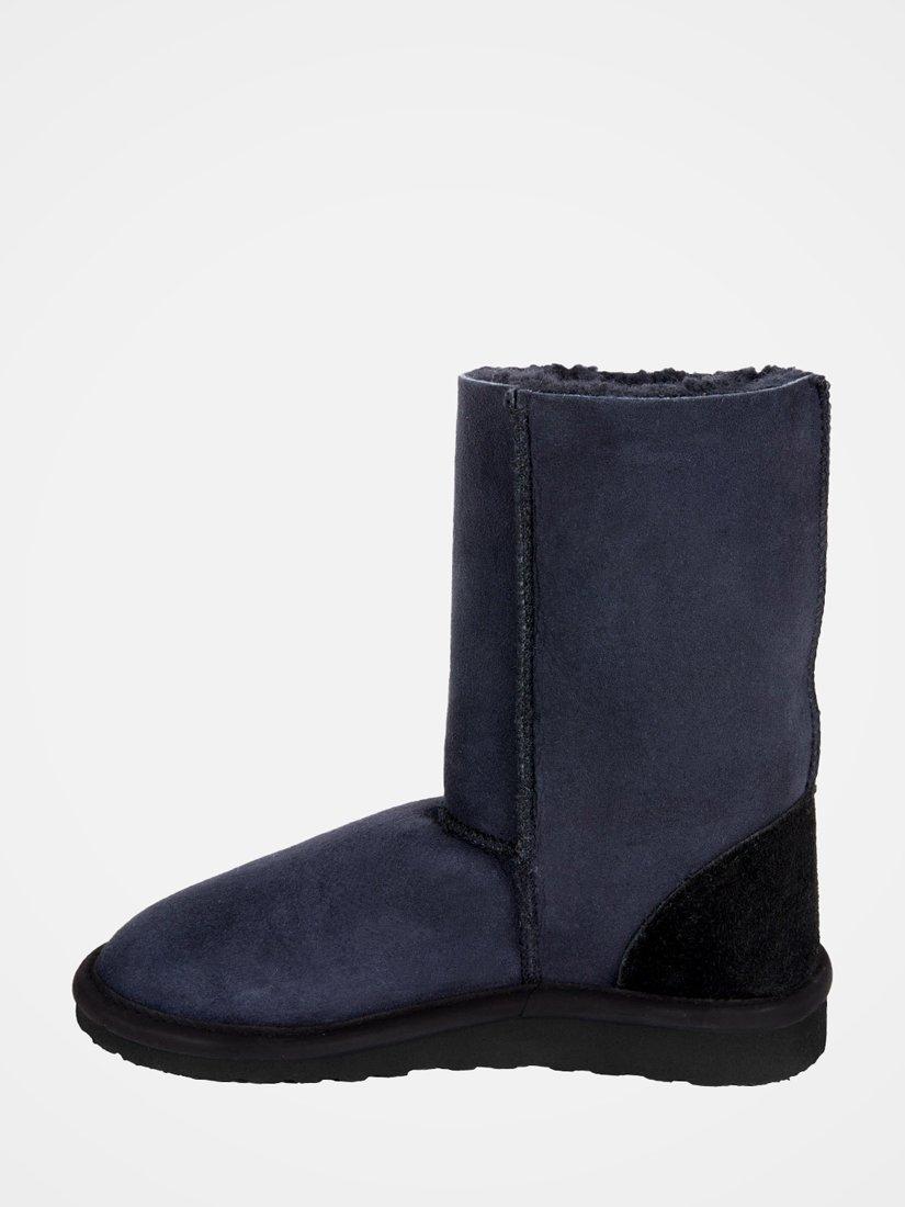 Product image 3 of 4, which shows Celtic & Co. Original Celt Sheepskin Boots, Navy, 3