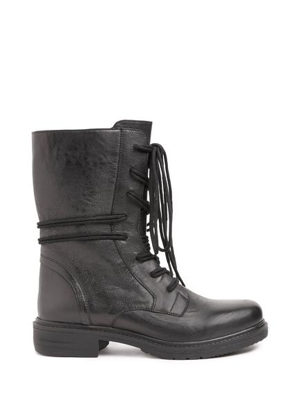 Celtic & Co. Leather Derby Ankle Boots, Black, Black