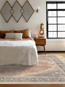 Ruggable Adeline Rug - view 2, Antique Red