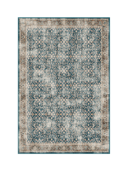 Ruggable Celestine Rug, Teal Blue