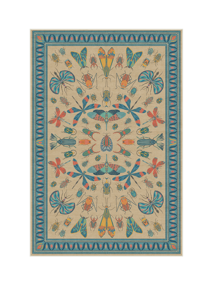 Ruggable x Iris Apfel Flutterby Rug, Multi
