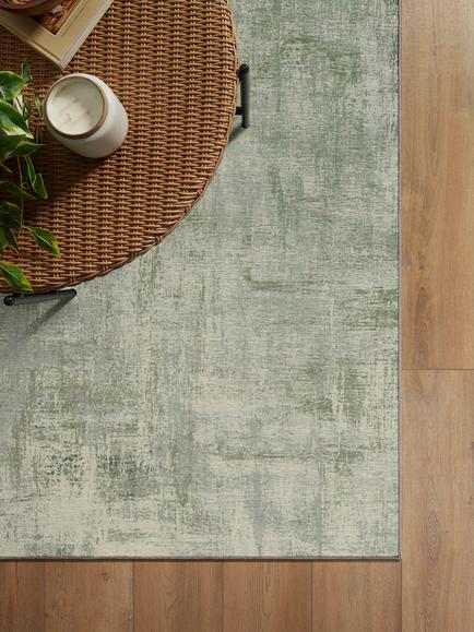 Ruggable Impasto Rug - view 2, Sage Green