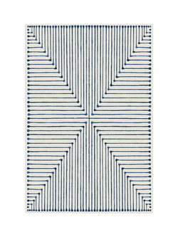 Ruggable x Jonathan Adler Inkdrop Rug, Slate Blue