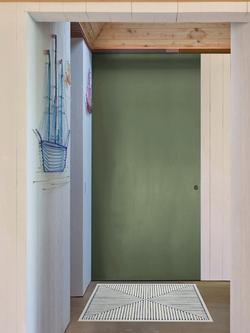 Ruggable x Jonathan Adler Inkdrop Rug - view 2, Slate Blue