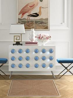 Ruggable x Jonathan Adler Inkdrop Rug - view 2, Copper