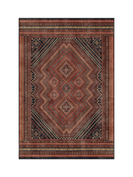 Ruggable Kaden Rug, Amber Red, Amber Red