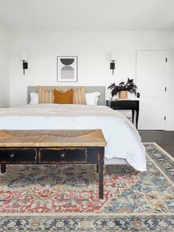 Ruggable Kamran Rug - view 2, Cayenne Red