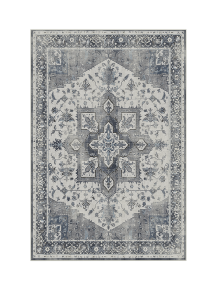 Ruggable Kira Rug, Stone Blue, Stone Blue