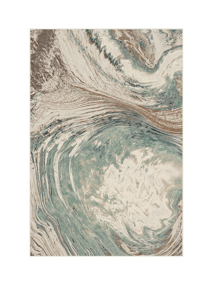 Ruggable Malaspina Rug, Natural/Sage, Natural/Sage