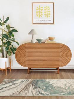 Ruggable Malaspina Rug, Natural/Sage - view 2, Natural/Sage