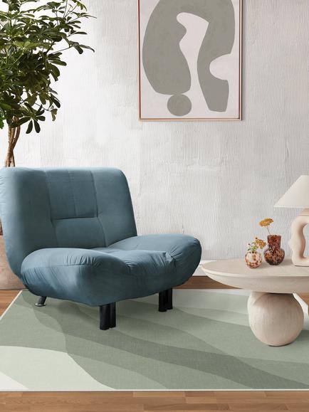 Ruggable Kallan Rug, Sage Green - view 2, Sage Green