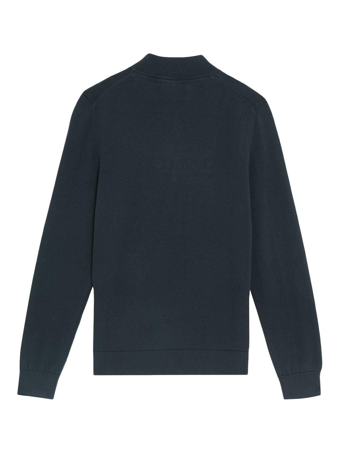 Product image 3 of 10, which shows Lyle & Scott Kids' Cotton 1/4 Zip Jumper, Navy, 3-4 years