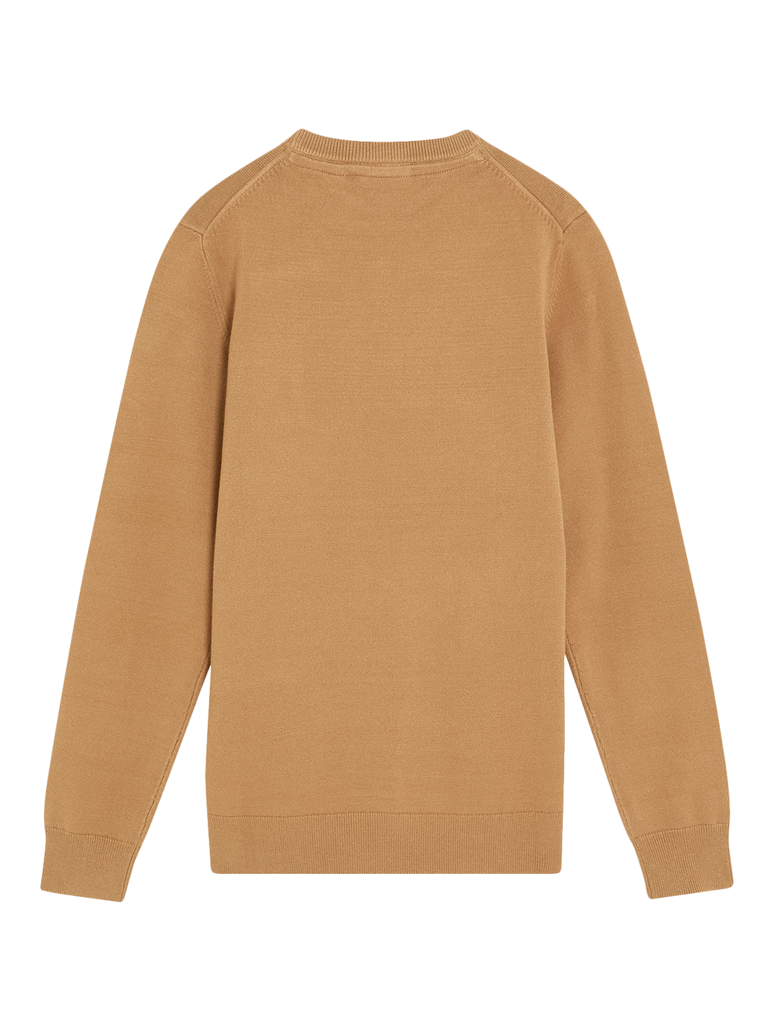 Product image 2 of 3, which shows Lyle & Scott Kids' Monogram Crew Neck Jumper, Brown, 9-10 years