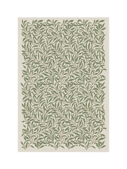 Ruggable x Morris & Co. Willow Boughs Rug, Green