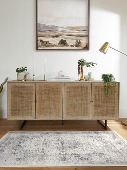 Ruggable Sarrah Rug - view 2, Blue Quartz