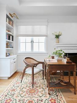 Ruggable Suzani Rug, Coral - view 2, Coral