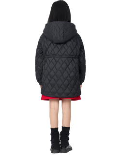 Bosideng Kid's Layering Hooded Down Jacket - view 2, Black