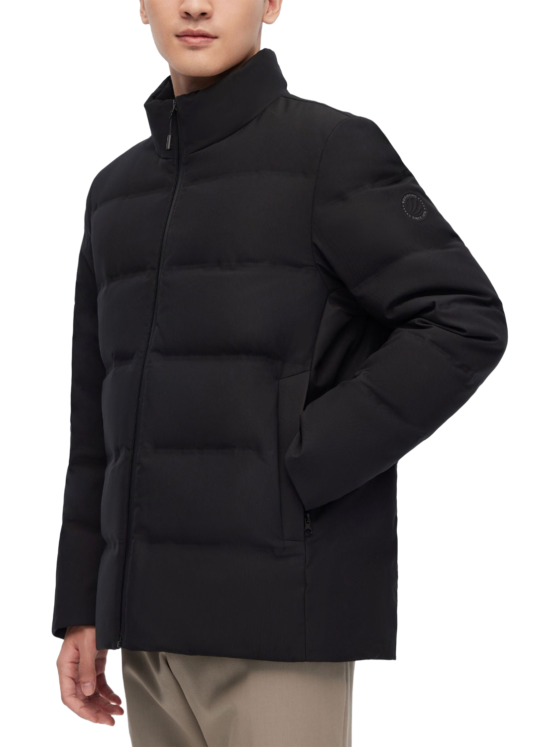 Product image 1 of 11, which shows Bosideng Classic Business Goose Down Jacket, Black, XL