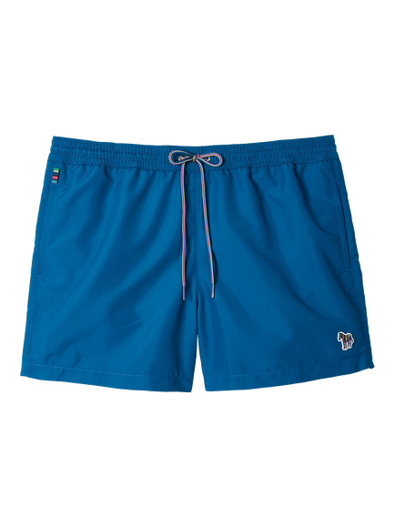 Paul Smith Logo Swim Shorts, Blue Royal