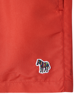 Paul Smith Logo Swim Shorts - view 2, Pink Dark