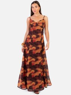 Anaya With Love Marble Cami Maxi Dress, Multi, Multi