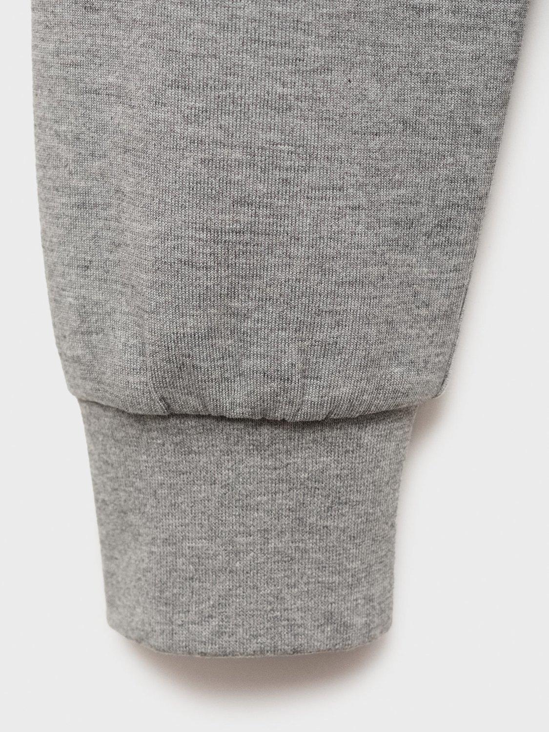 Product image 5 of 8, which shows Mango Sudadera Winny Quarter-Zip Jumper, Medium Grey, L