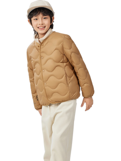Bosideng Kids' Layering Down Jacket, Toffee