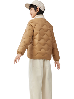 Bosideng Kids' Layering Down Jacket - view 2, Toffee